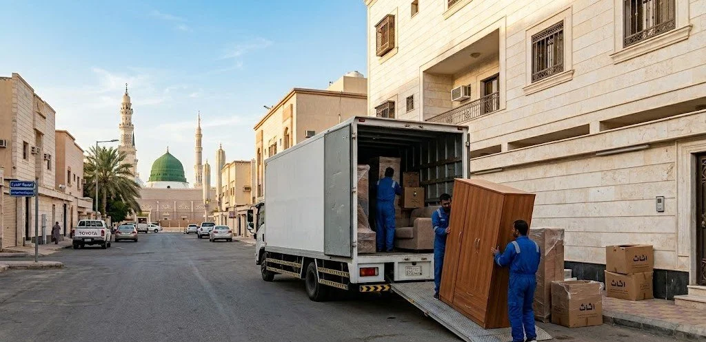 نقل عفش بـالمدينة المنورة